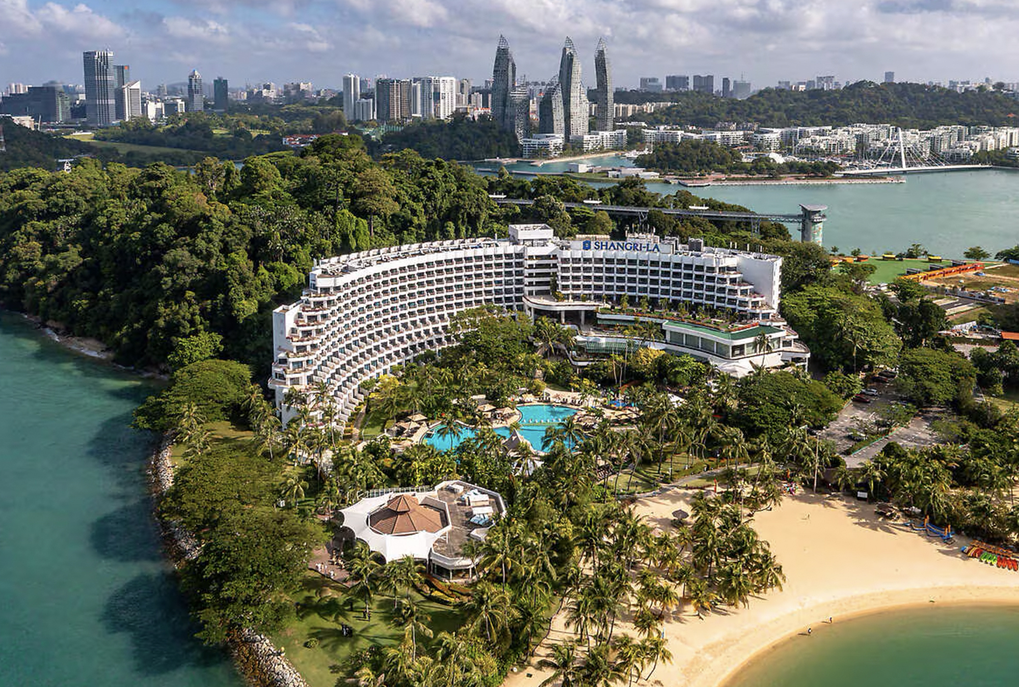 Shangri-La Rasa Sentosa: Your Sole Beachfront Paradise in Singapore