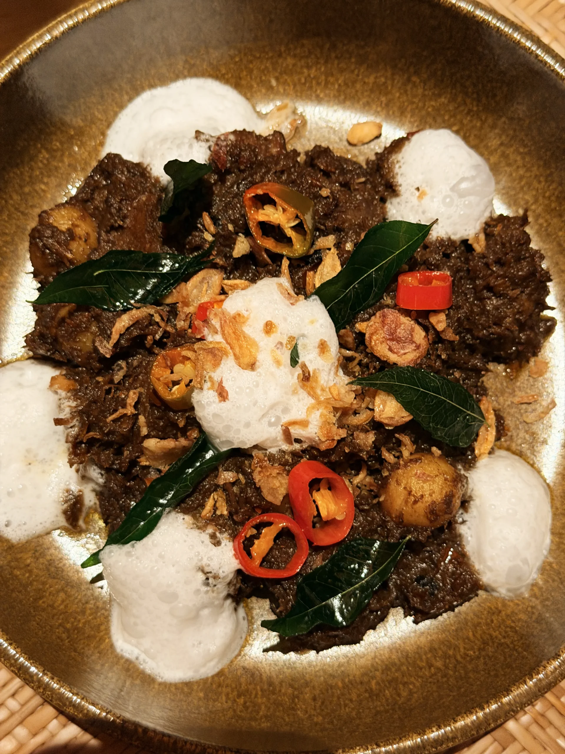 Authentic Rendang at UMASA, Ta'aktana Luxury Collection Resorts and Spa Labuan Bajo