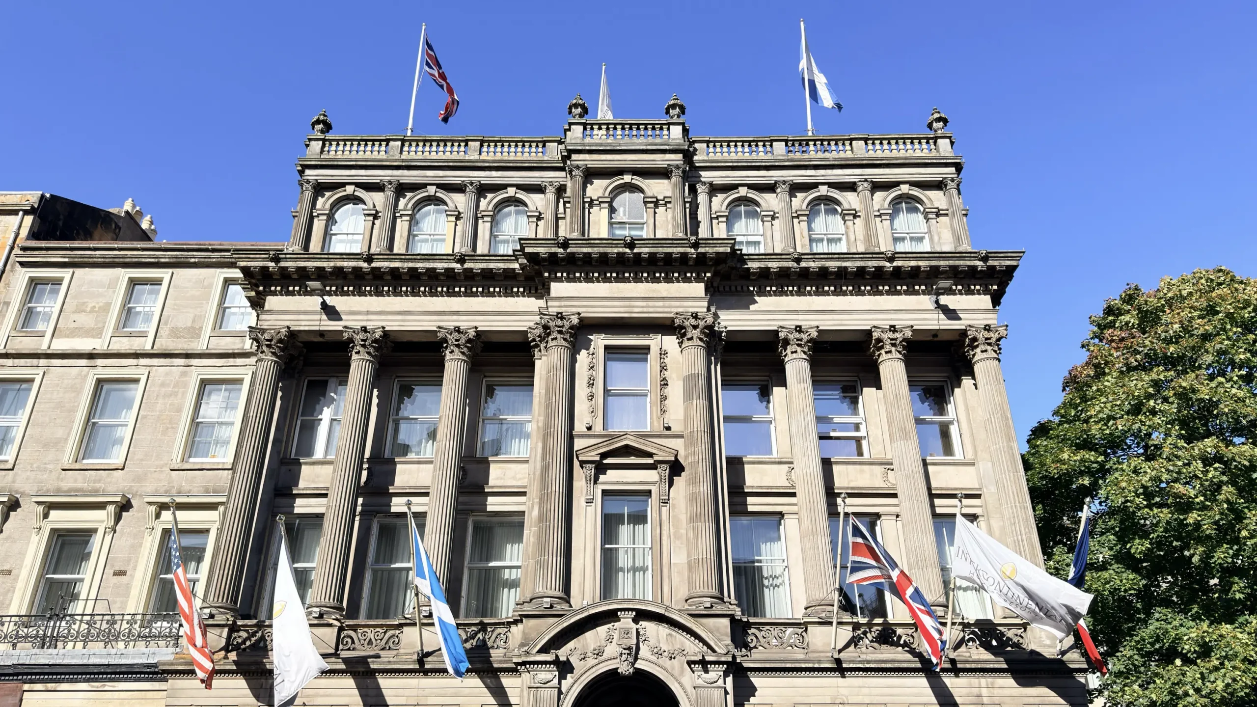 Inside InterContinental Edinburgh The George: Scotland’s Capital Heritage